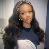 10A+ Human Hair Headband Body Wave Wig 150% Density - Virgin BrazilianWigVirgin BrazilianVirgin Brazilianhbwig - bw18 - x6