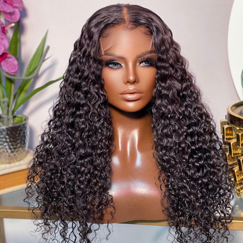 13x6 Brazilian Natural Wave 10A+ Transparent Lace Front Wig 150% Density - Virgin BrazilianWigVirgin BrazilianVirgin Brazilian1Bwig - nw16 - x6 - 14