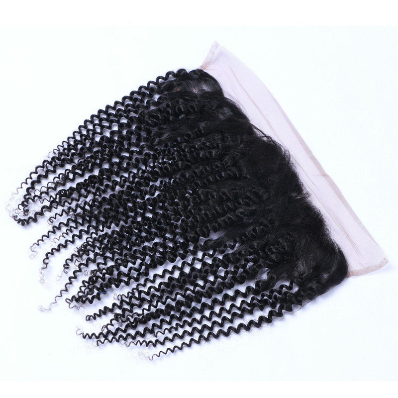 Frontal 13x4 HD Lace Brazilian Curly Human Hair