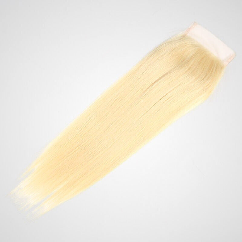 Lace Closure 4x4 Lace 613 Brazilian Human Straight Hair