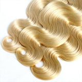 613 Blonde Brazilian Body Wave Human Hair 10A+ Bundles - Virgin Brazilian613 bundleVirgin BrazilianVirgin Brazilian613BW14