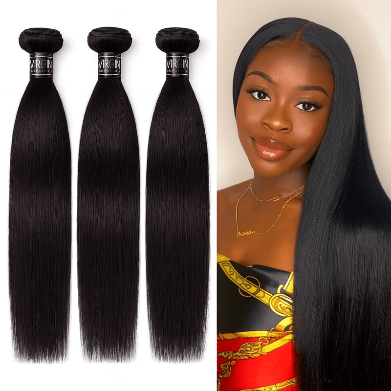 Buy 2 Get 1 FREE! 13A - Straight Luxury Bundle Sale. Limited Time Offer!