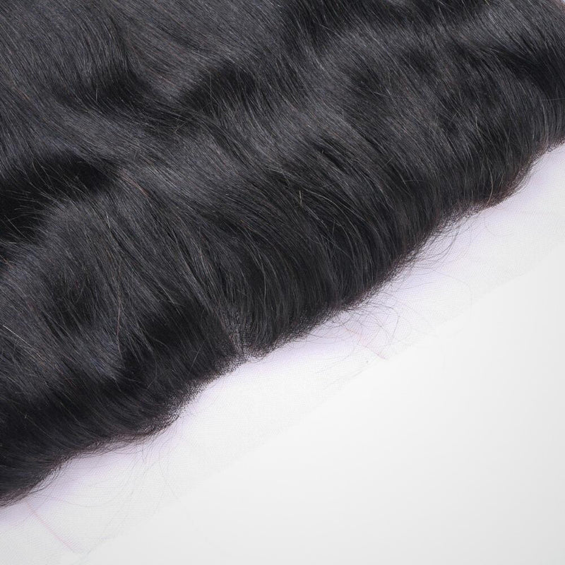 Frontal 13x4 HD Lace  Brazilian Straight Human Hair