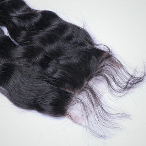 Lace Closure HD Brazilian Natural Wave Human Hair