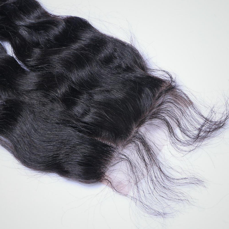 Lace Closure HD Brazilian Natural Wave Human Hair