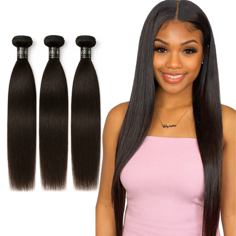 Buy 2 Get 1 FREE! 13A - Straight Luxury Bundle Sale. Limited Time Offer!